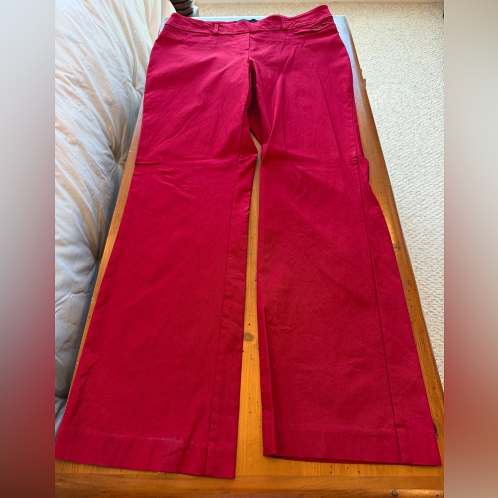 Stylish Red Women's Trousers